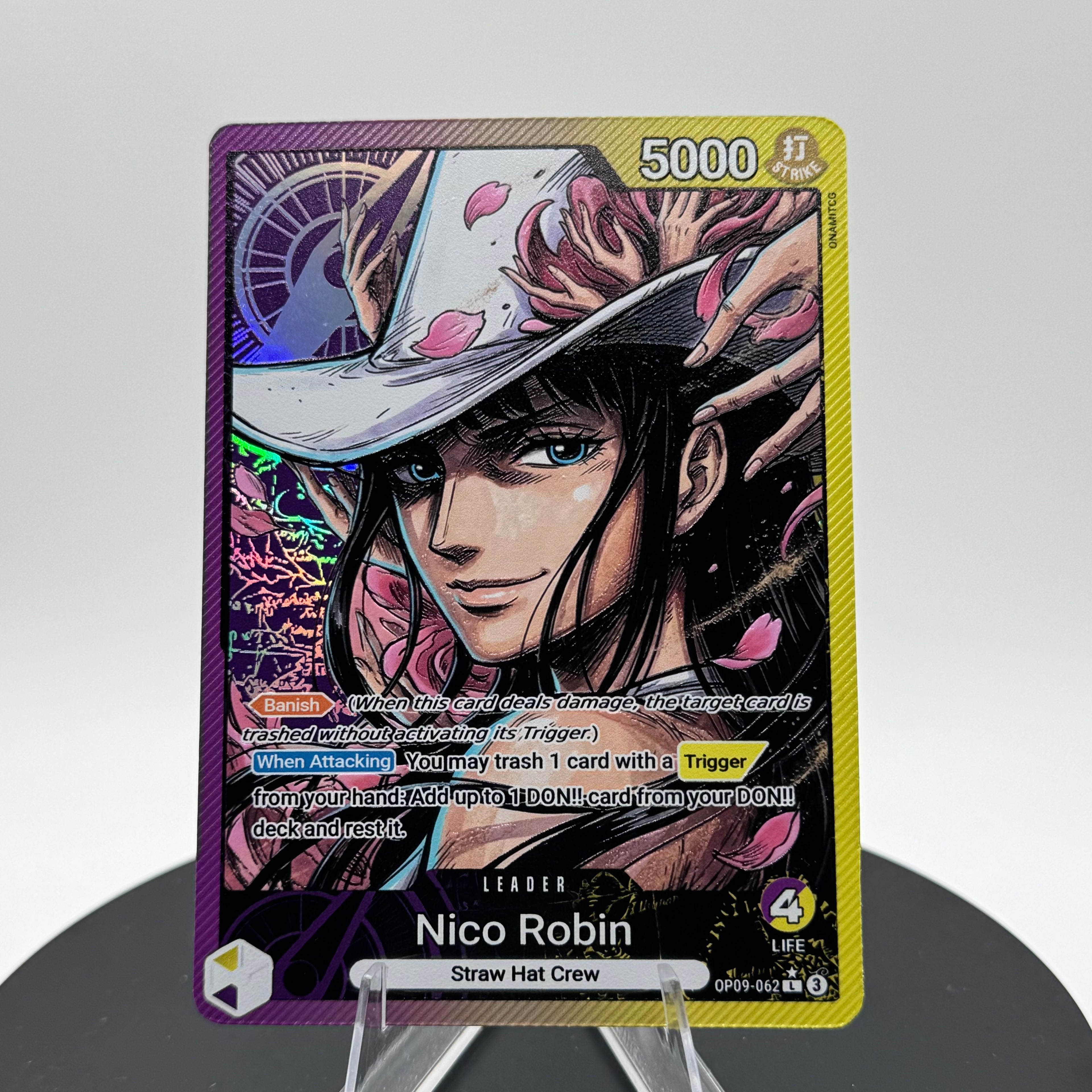 OP09-062 Nico Robin Leader