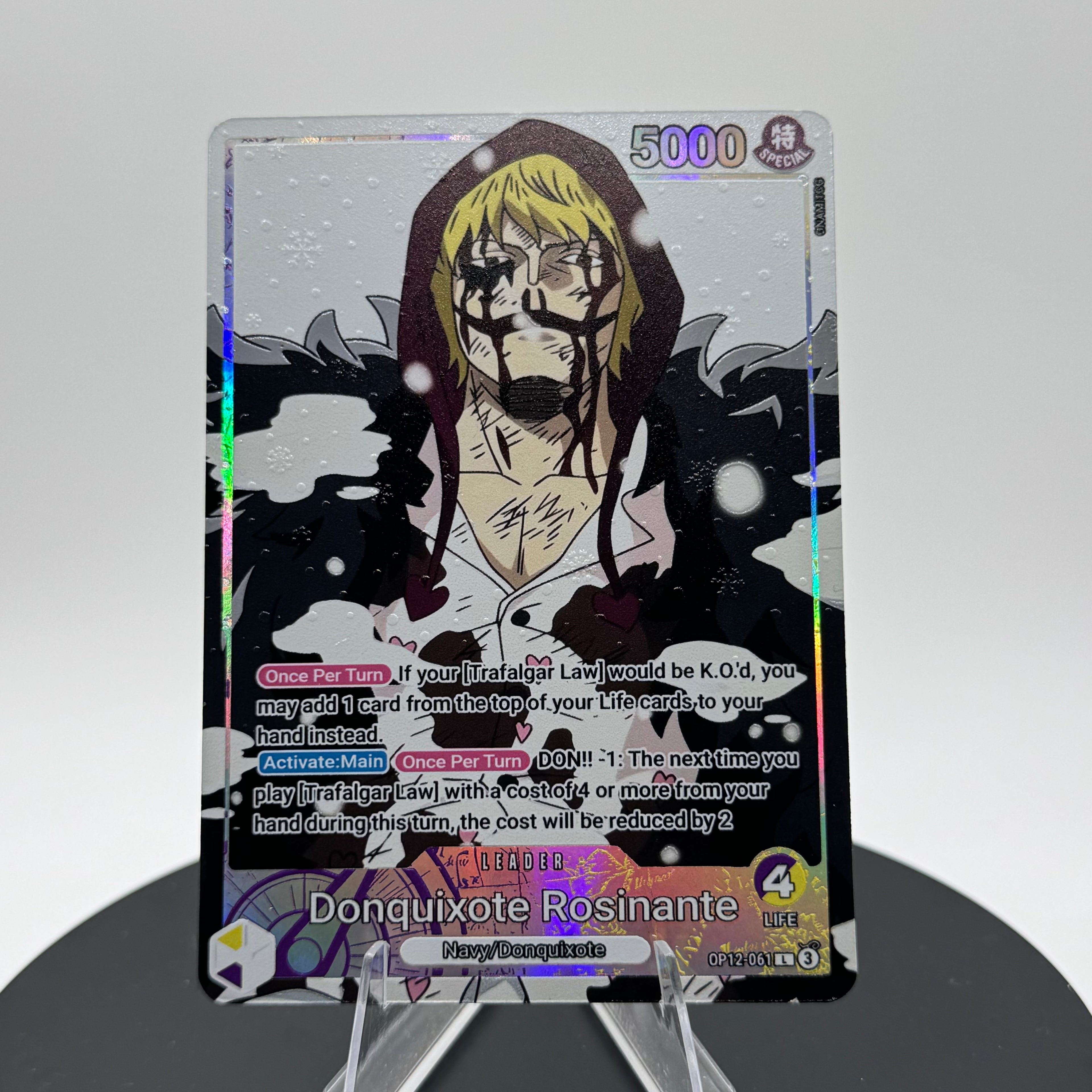OP12-061 Donquixote Rosinante Leader (2)
